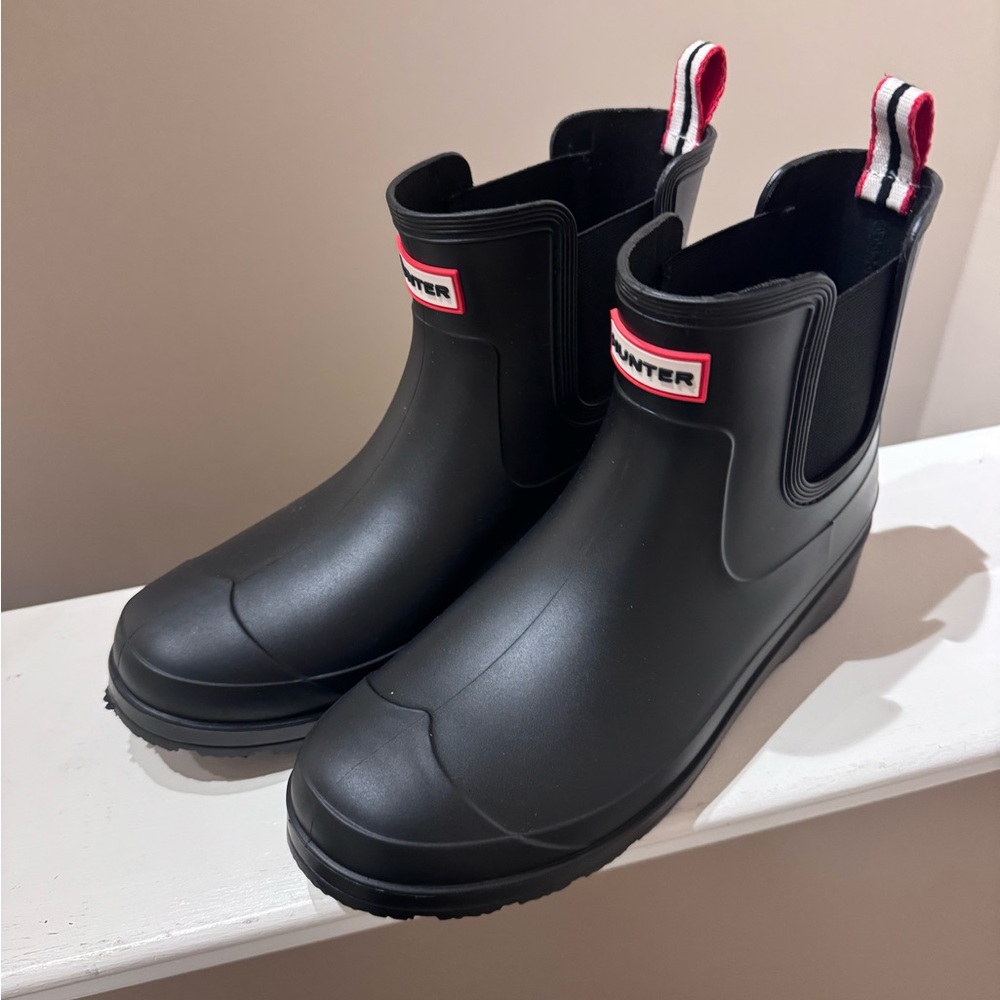 Tabitha Black Ankle Boots